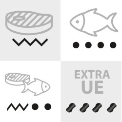 Super ELEKTRO-GRILL  M40 - Grillrost aus Edelstahl - M40 Top Version