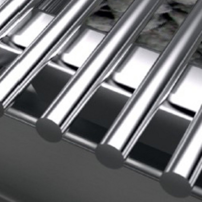 Stainless steel rod grille M40 D9